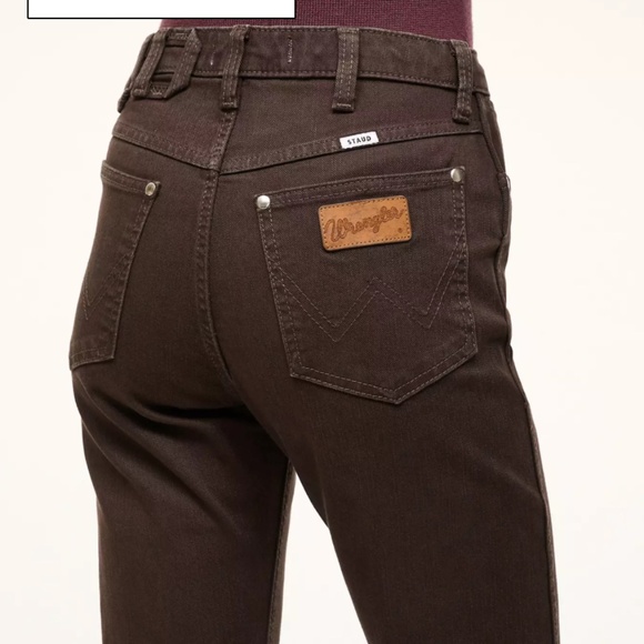 NWOT Wrangler + Staud The Everyday Jean (Earth) - Picture 2 of 4